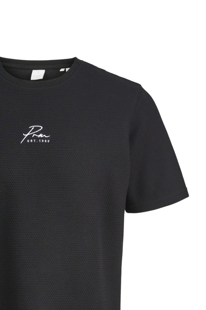 JPRFRANCO SS TEE STYD SS25 12286343 BLACK